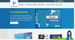 Desktop Screenshot of mcdigital.com.br